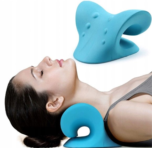 Massage Pillow FOR Neck Pain Hump Stretching Relaxing Massage