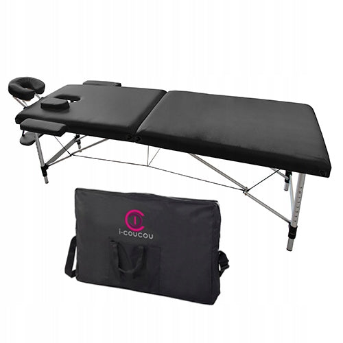Massage Table Folding Bed Couch Cover 2-Segment Folding Alu Kind folding table