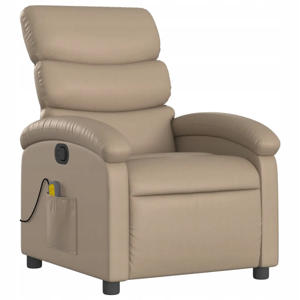 Massage chair folding 70x92x99,5 cappuccino Color beige