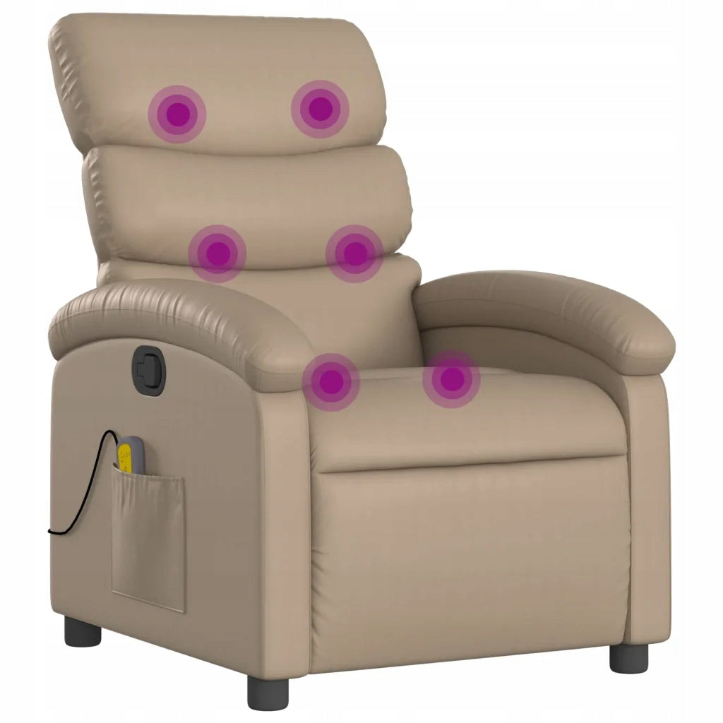 Massage chair folding 70x92x99,5 cappuccino