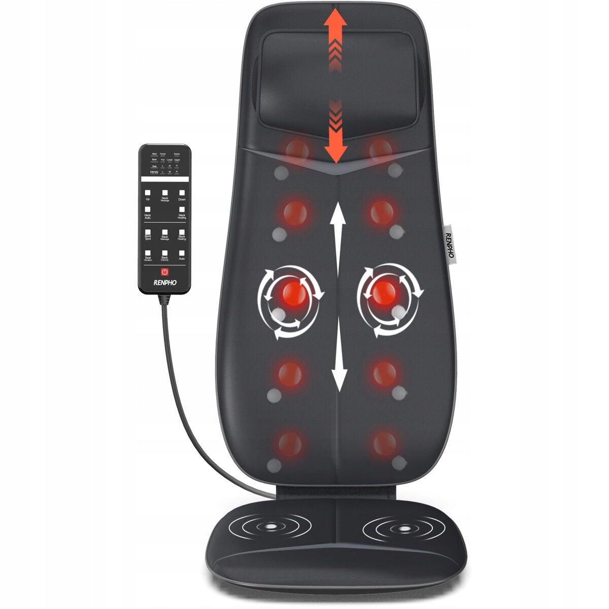 Massage mat RENPHO Shiatsu BM076 neck, back and shoulder massage