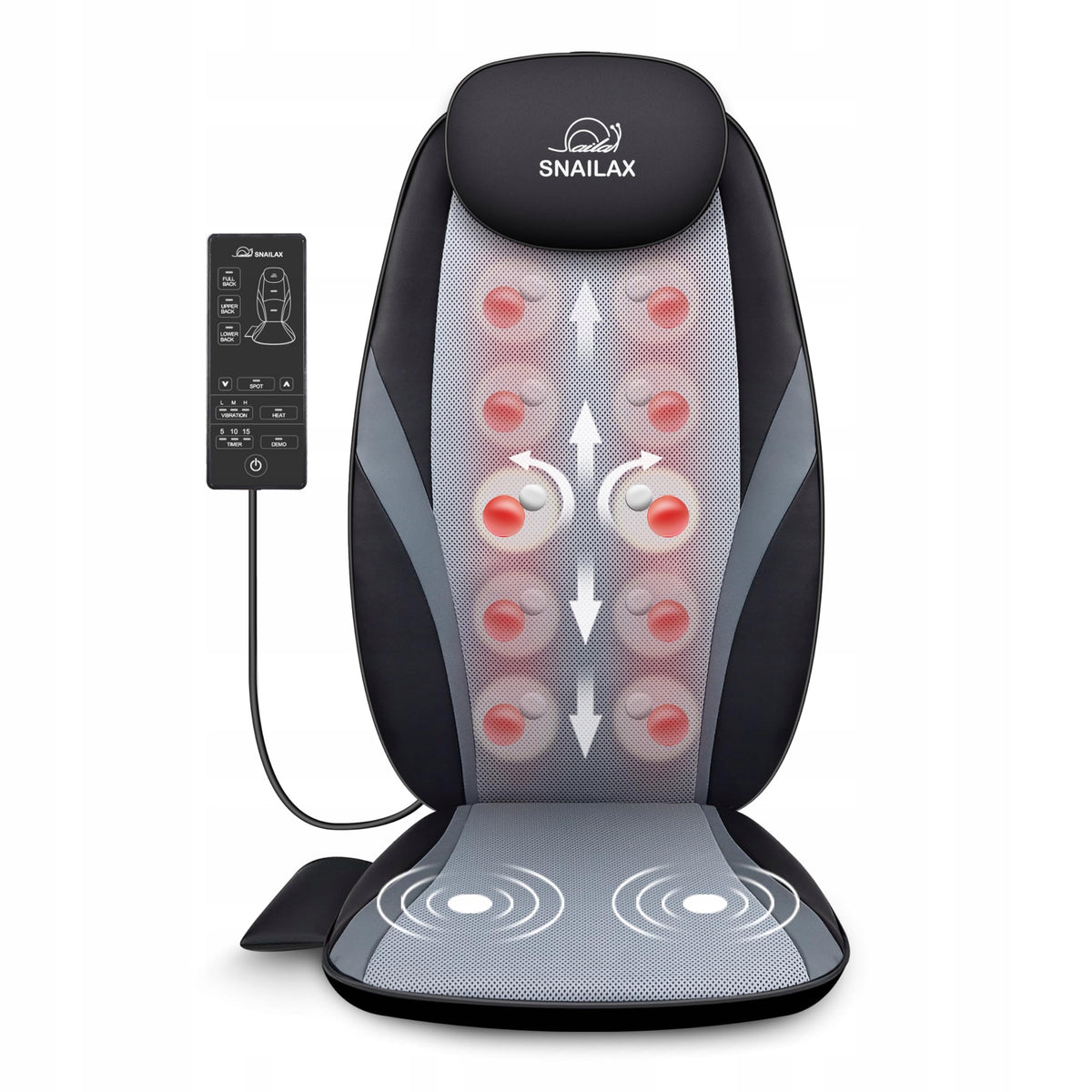 Massage mat massager Shiatsu Snailax SL-256 vibration heating function Packaging status original