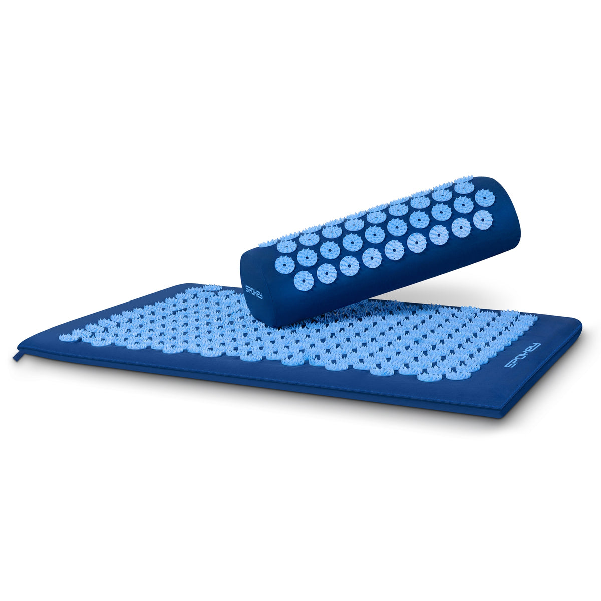 Massage mat with pillow Spokey AKUMAT with spikes stimulating muscles Packaging status original