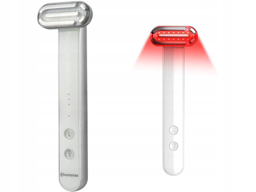 Massager HUMANAS Aurora White Power supply rechargeable battery