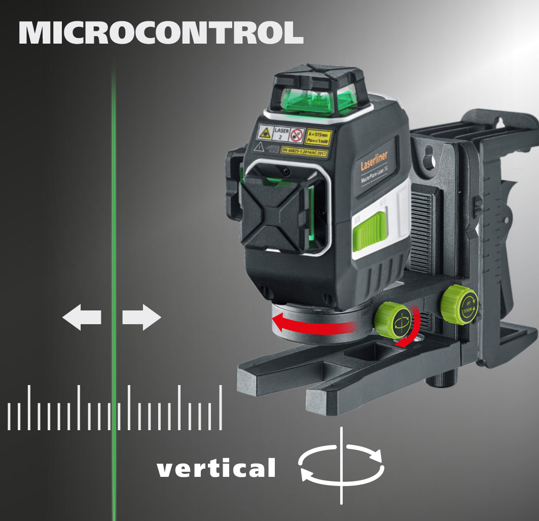 MasterPlane-Laser 3G Pro Laserliner cross laser extraordinary accuracy Model MasterPlane-Laser 3G Pro