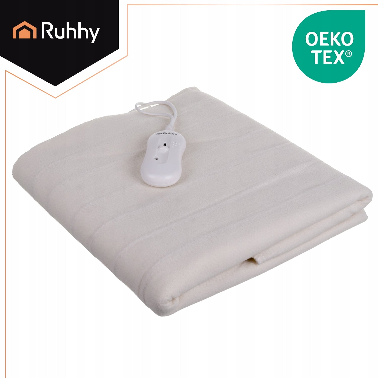 Mat- electric blanket 190 x 80cm Ruhhy heating mat 3 modes + remote control Packaging status original