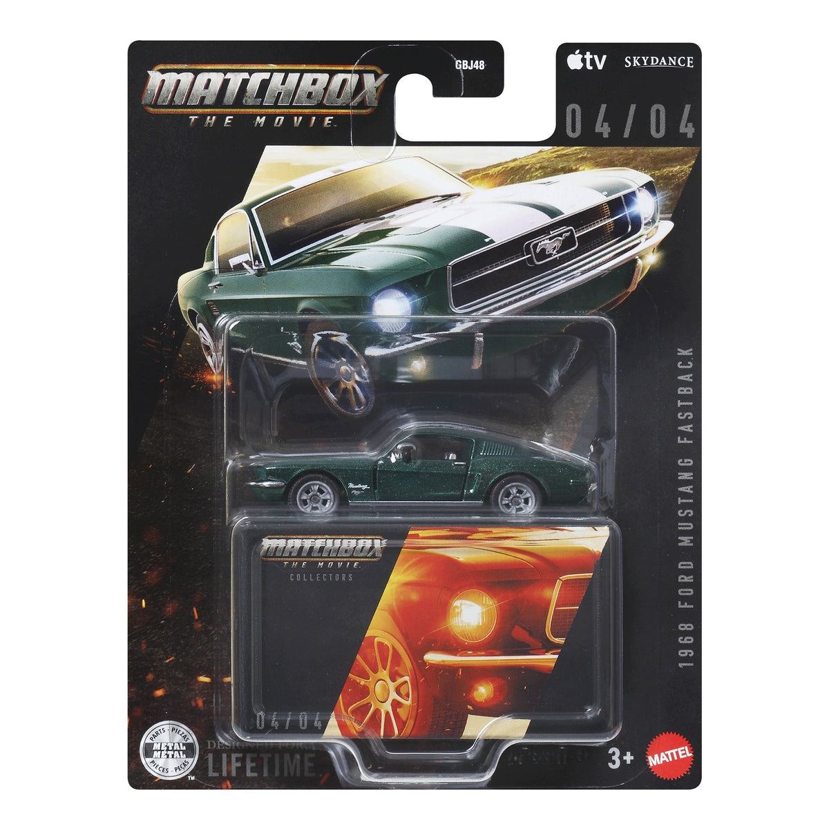 Matchbox The Movie Collectors 1968 Ford Mustang Fastback JKH40