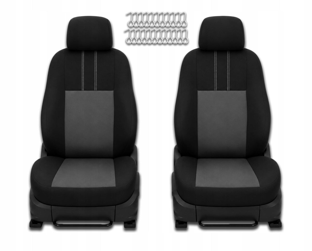 Material Covers for Car Seats Set Front Rear Packaging status original