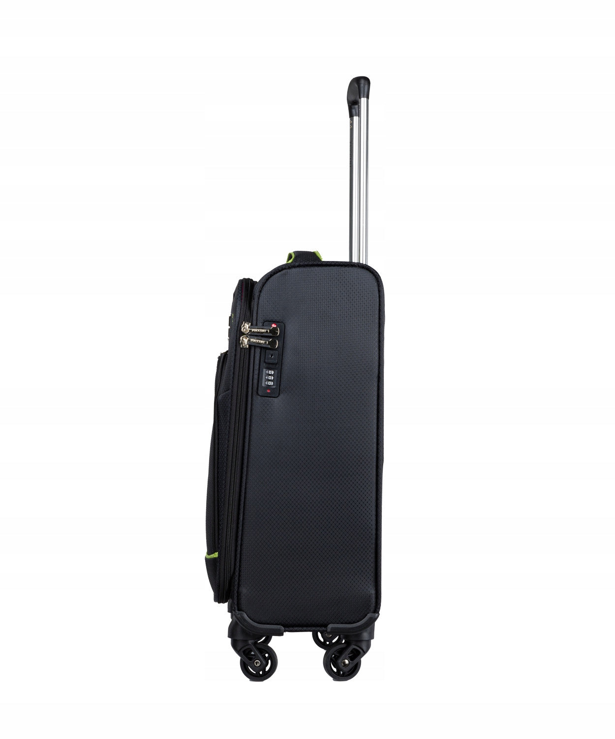 Material Travel Cabin Suitcase On Wheels PUCCINI Black EM50450C 1 Brand PUCCINI