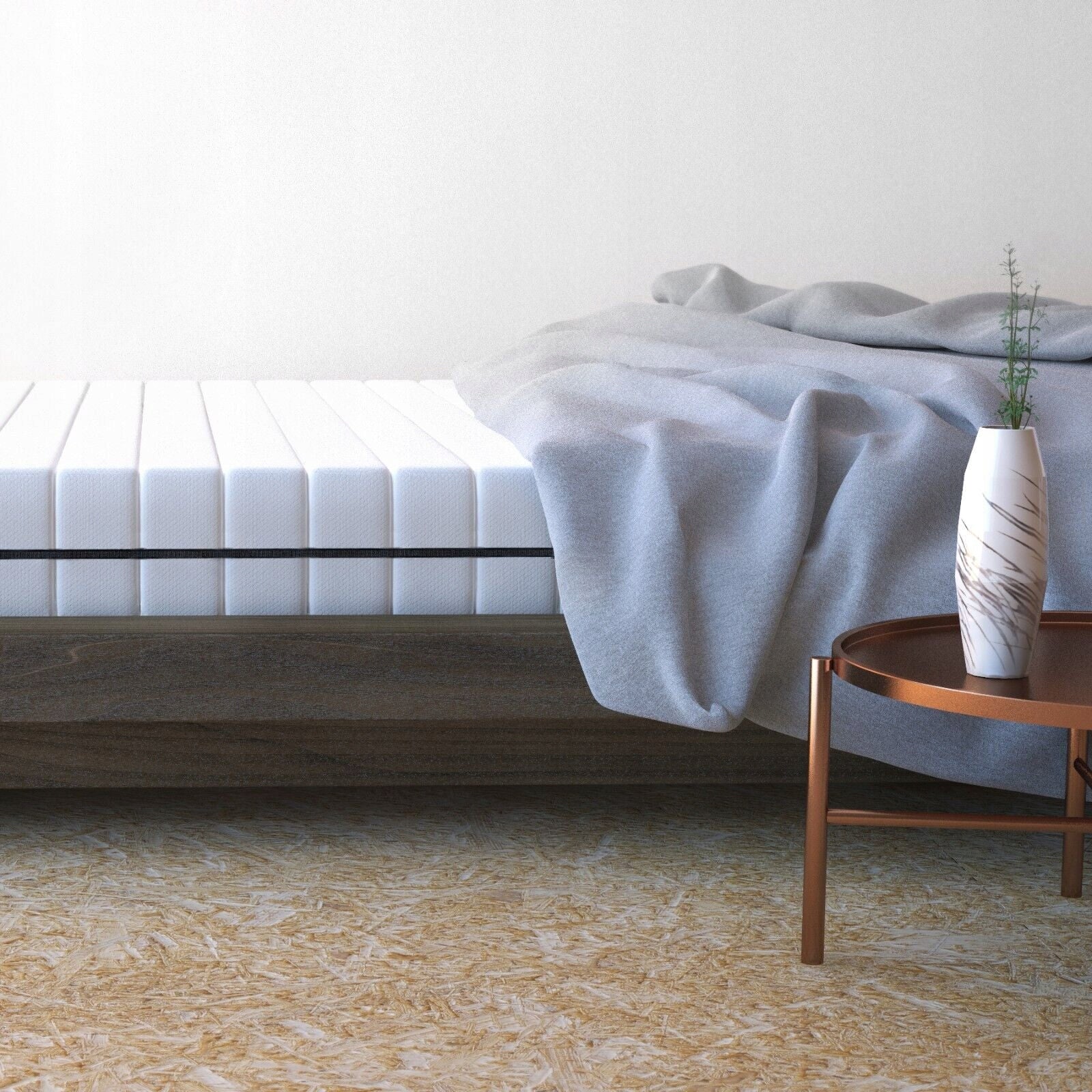Mattress 120x200 Foam Medium Hard +Topper 2in1 Firmness of the mattress H2 H3