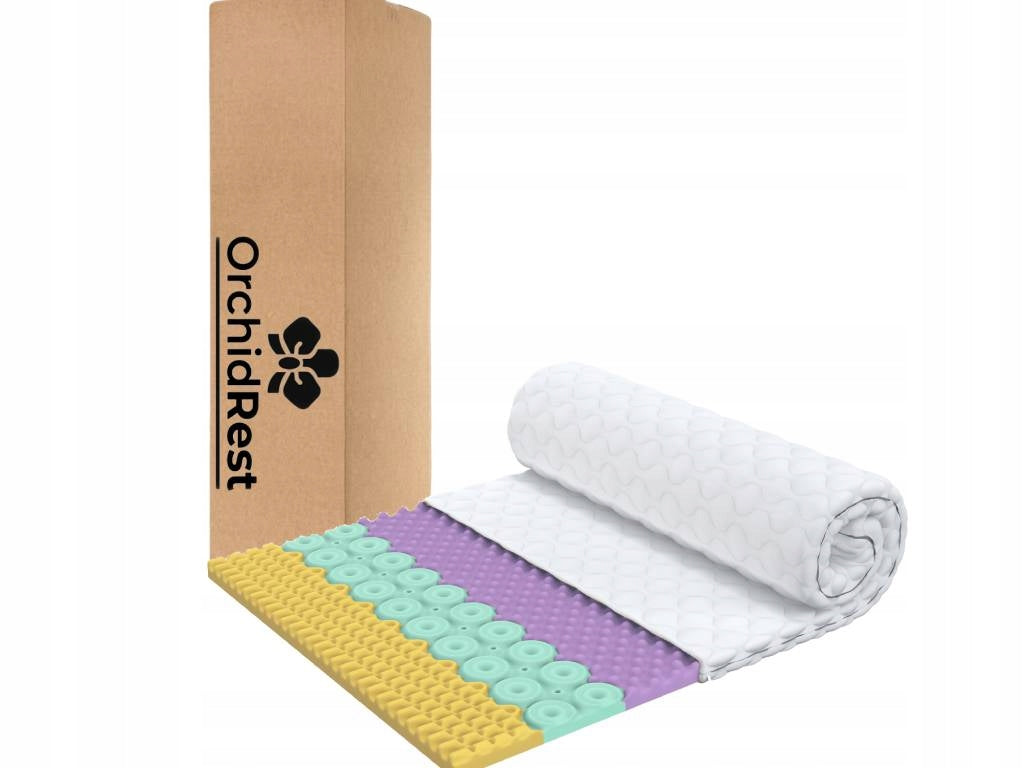Mattress 120x200 x 5cm, H3, topper, profiled topper
