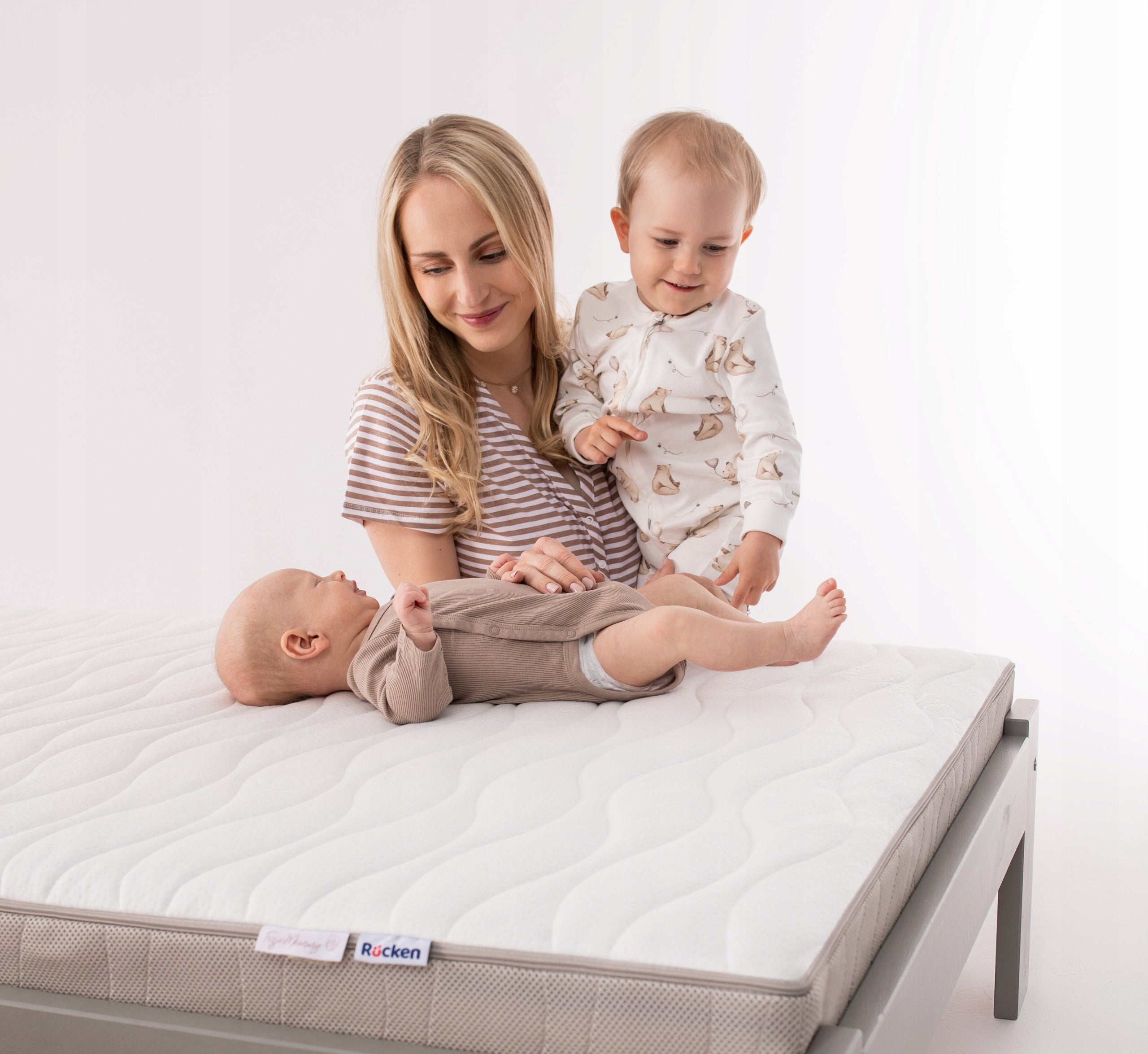 Mattress 160x80 for Premium Cot PHYSIOOMMY Children's Double Sided H2/H3 Packaging status original