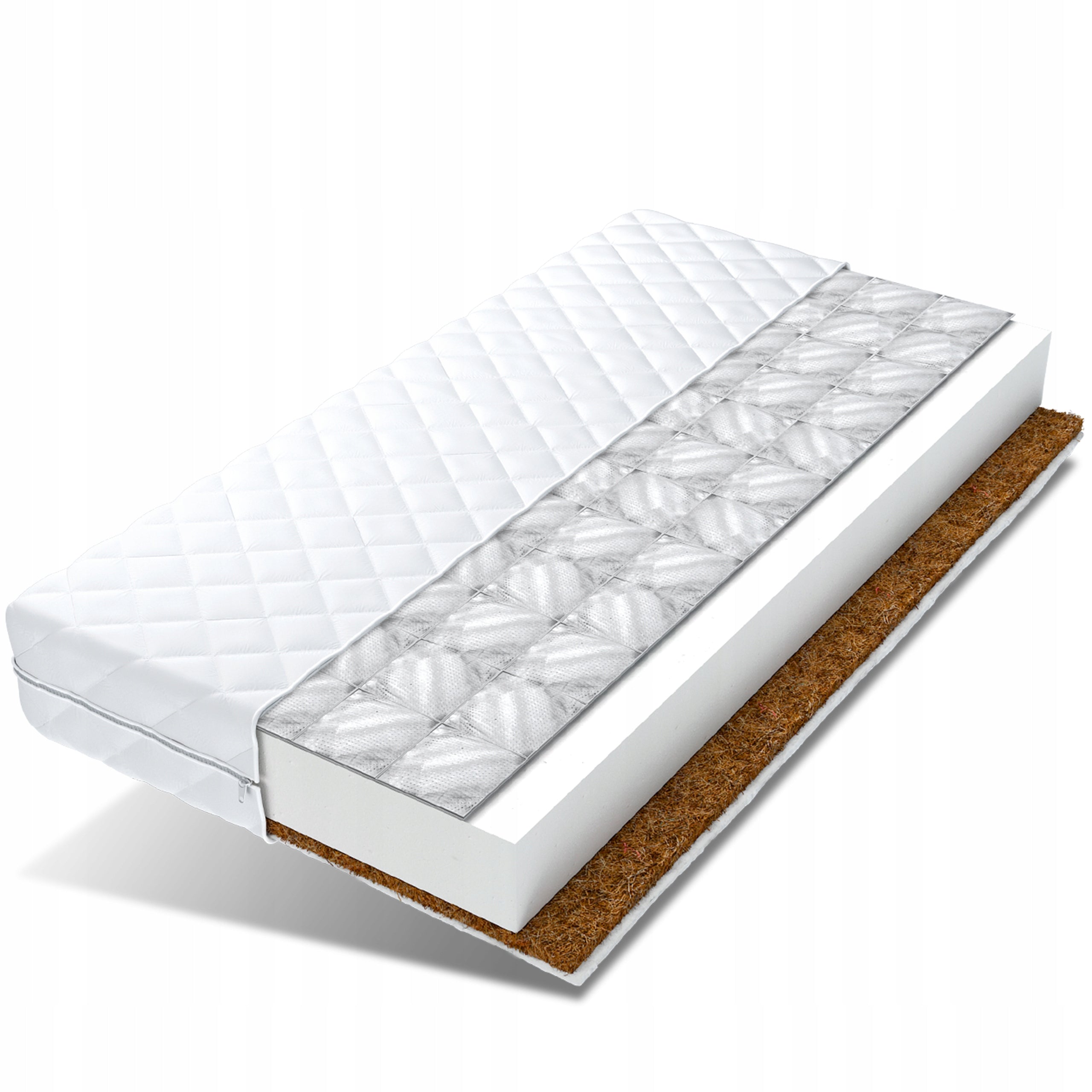 Mattress 200x90 buckwheat foam coconut BIANKA