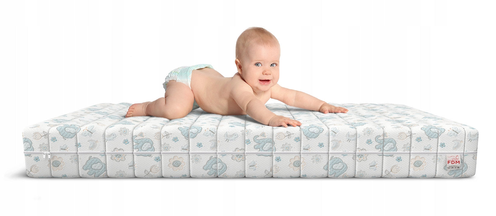Mattress 90x180 foam FDM MELODY waterproof Manufacturer code MATERAC SMILE 090x180 ELEPHANT
