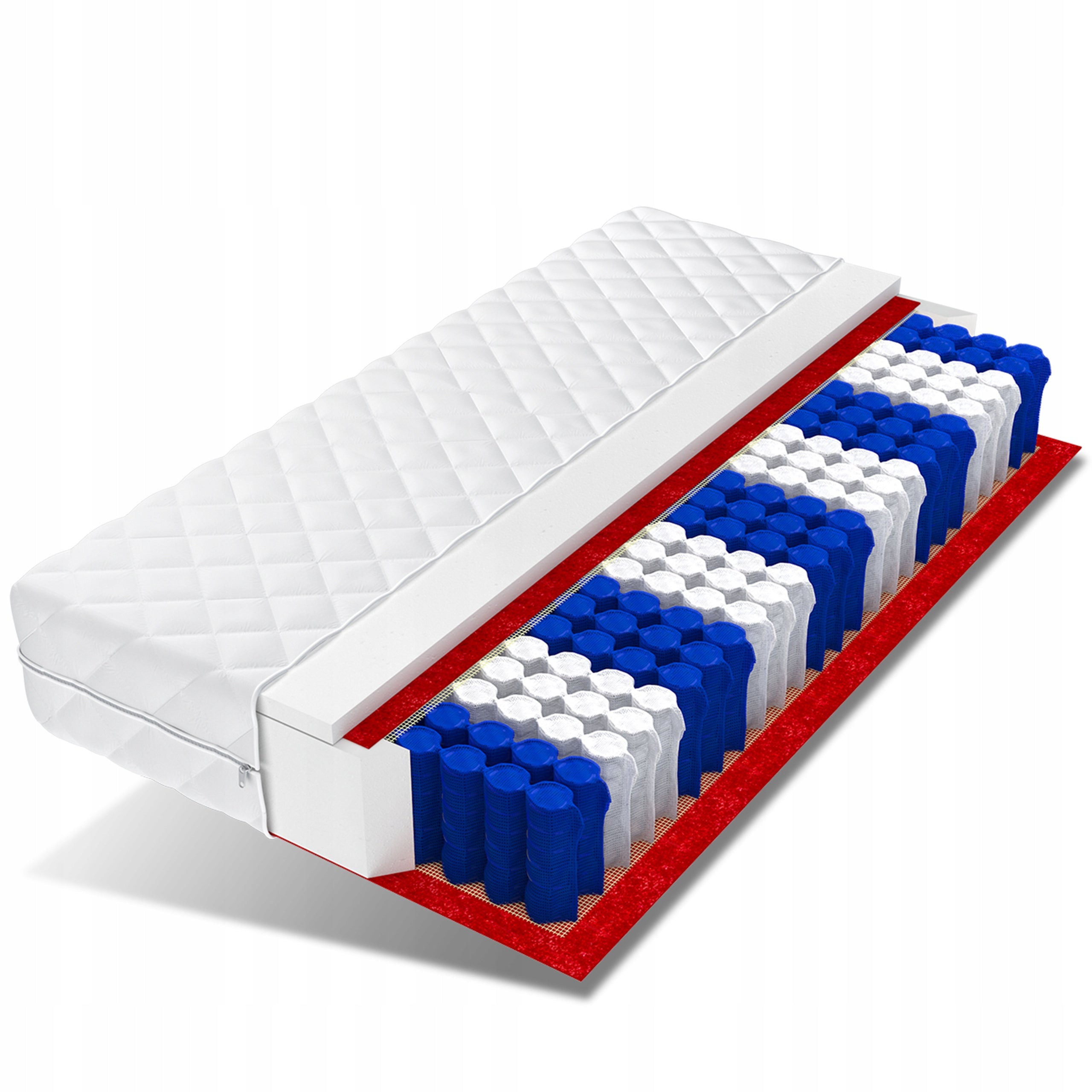Mattress 90x200 pocket 7 zones 15 cm DINO