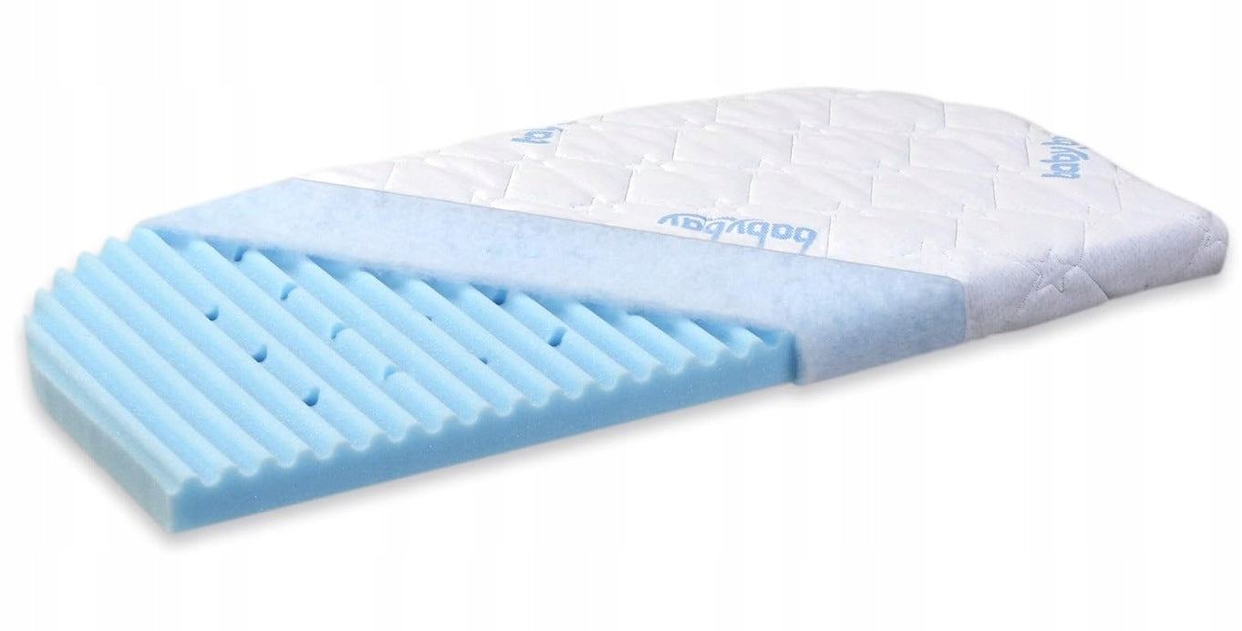 Mattress Babybay MediTex Wave compatible with Comfort Boxspring 89x45xh6 cm