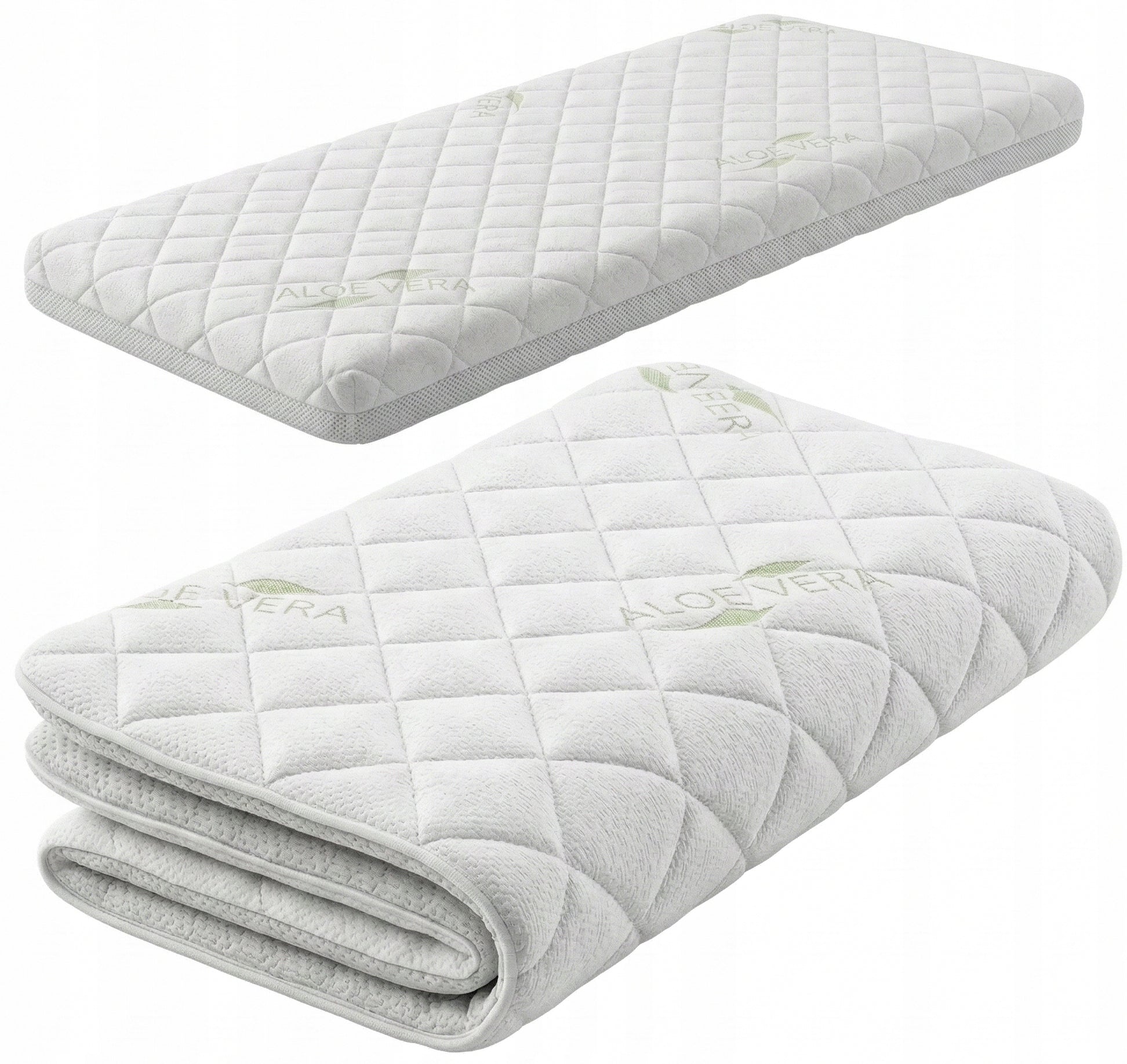 Mattress Cover 120x60 Aloe Vera Thick Mesh 3D Oeko-Tex Breathable Packaging status original