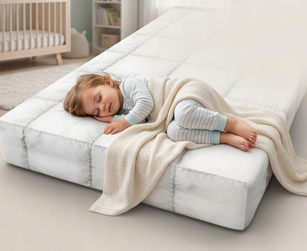 Mattress GRYKA FOAM COCONUT 120x60 with a thickness of 8 cm + quilted cover Packaging status original