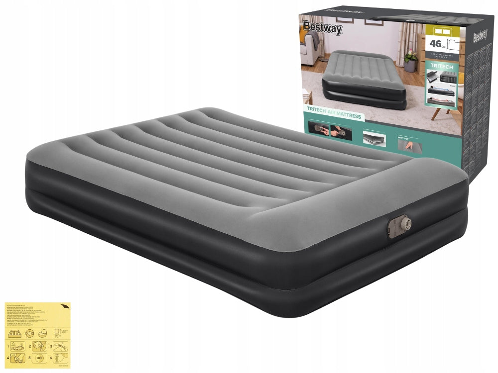 Mattress Inflatable Double Sleeping Bed with Pump 230V Bestway NEW MODEL