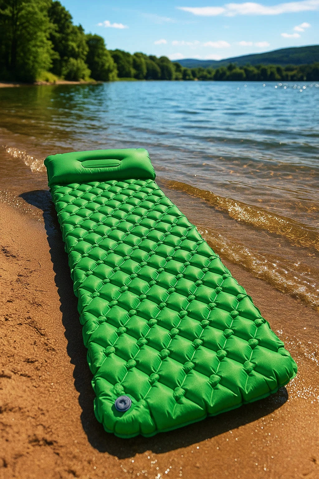 Mattress Inflatable Tourist Mat With Pillow Lightweight Camping Under Tent Manufacturer code F44B