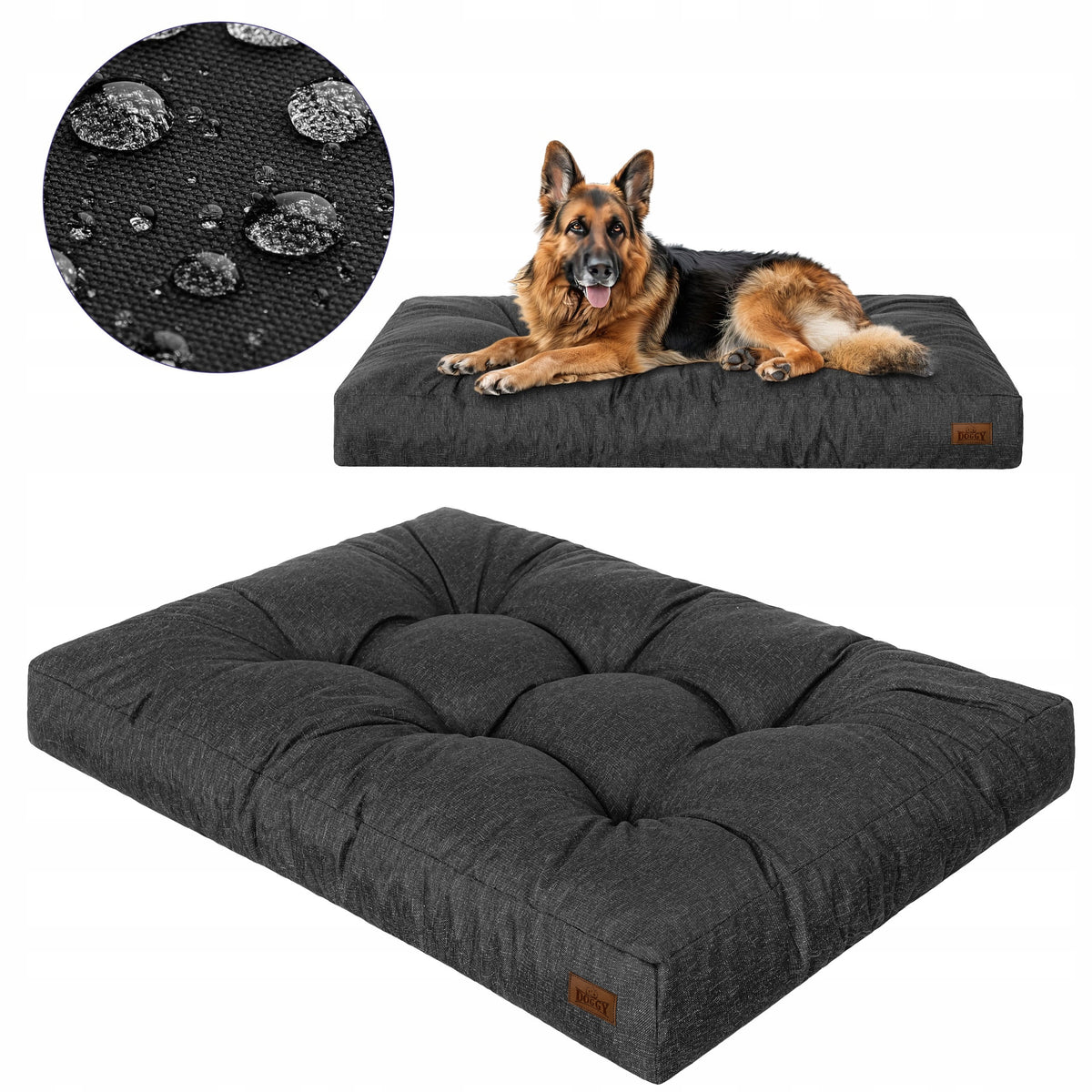 Mattress Quilted Waterproof Large Bed Couch Playpen for Dog XL 120x90