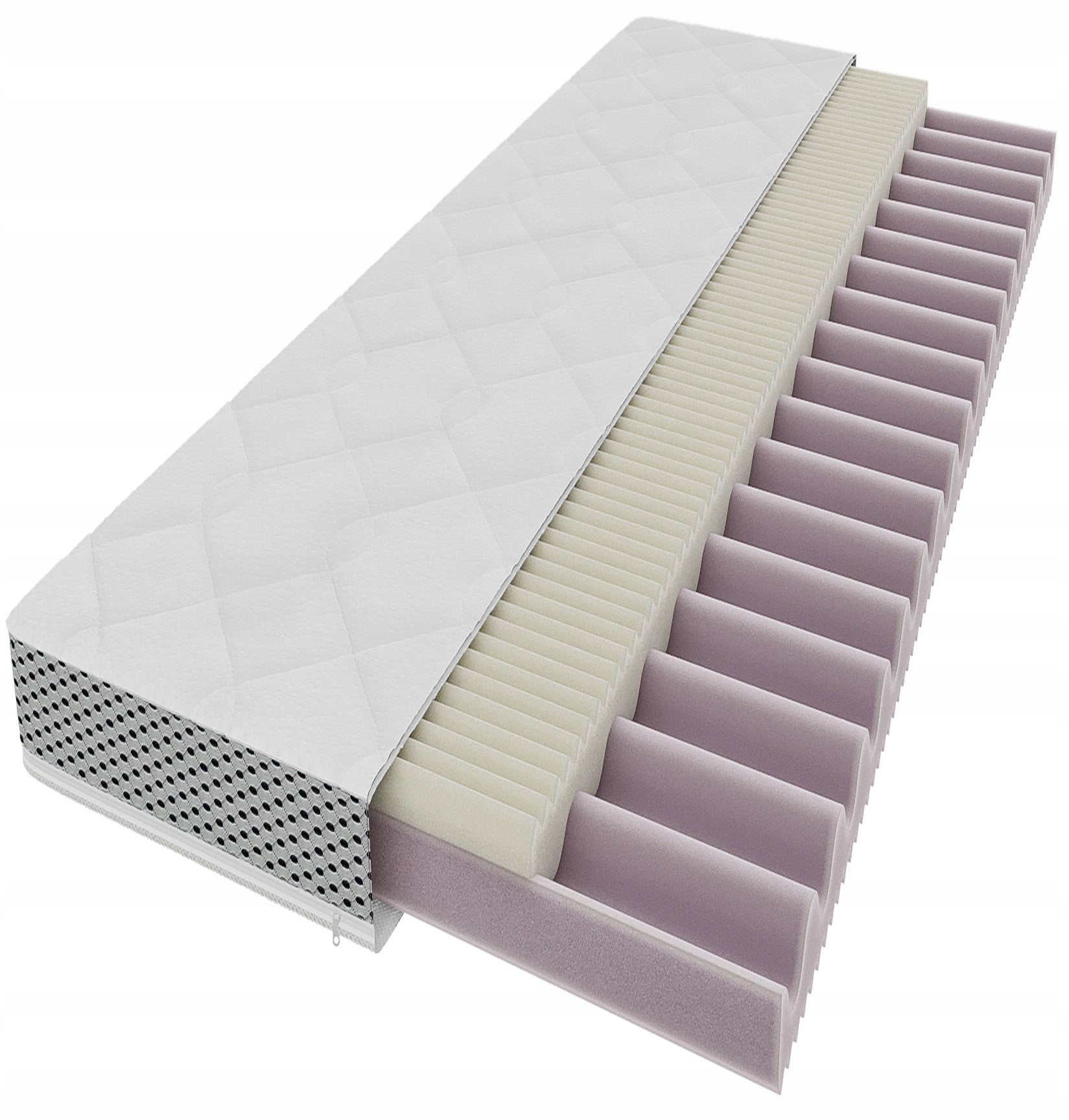 Mattress SATYSFACTION COMFORT PLUS 180x80x10 Foam Double Sided Breathable