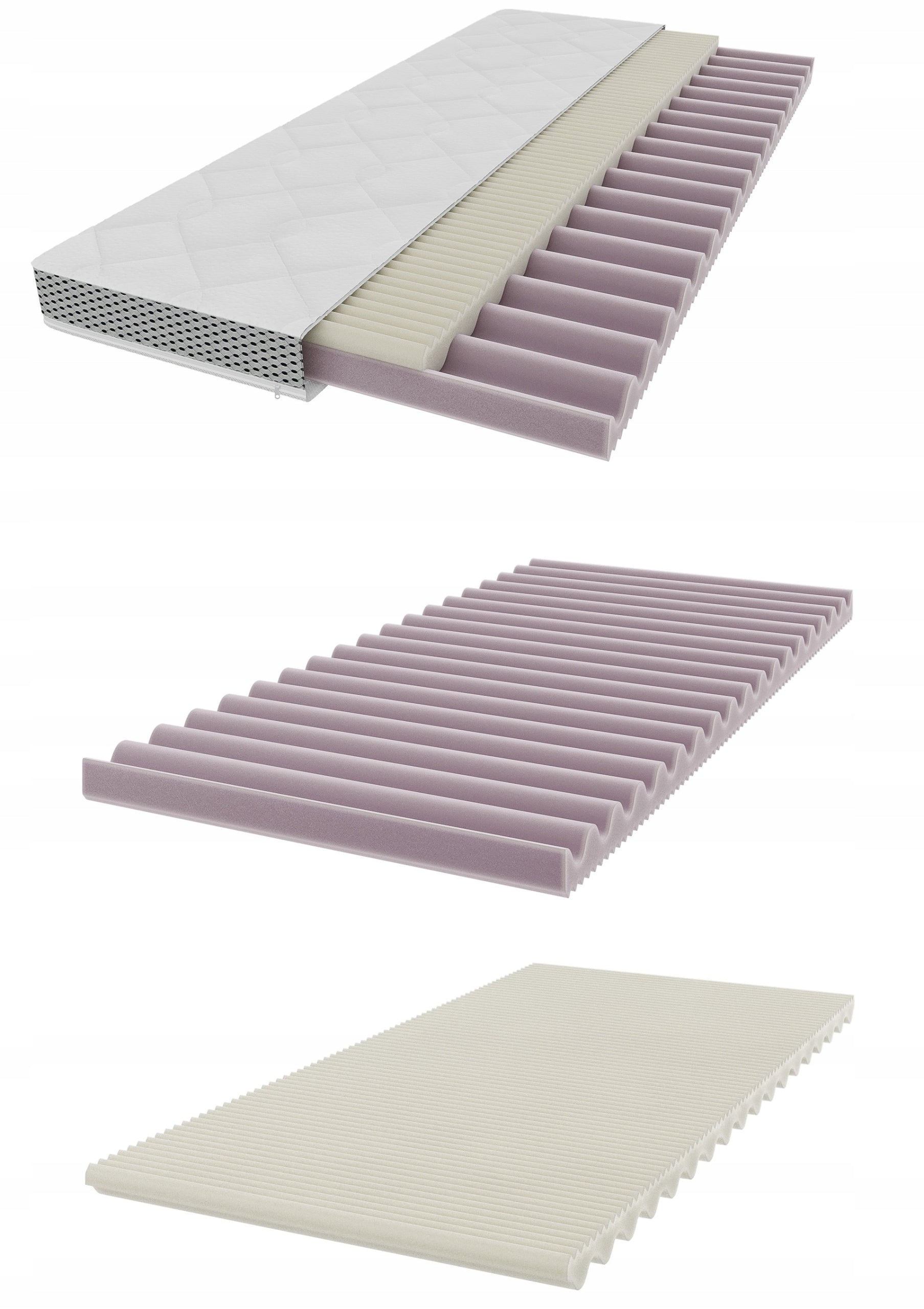 Mattress for Children Foam Satisfaction Comfort+ 120x60 Oeko-Tex H3/H2 Medical device no