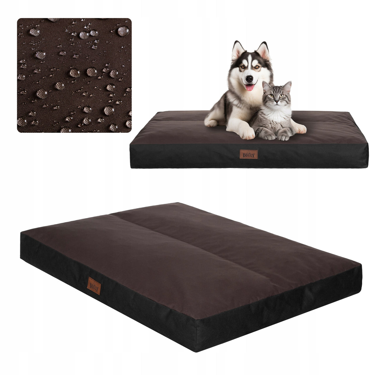 Mattress for Dog, Bed Waterproof Bedding Couch Playpen Doggy 90x70 cm