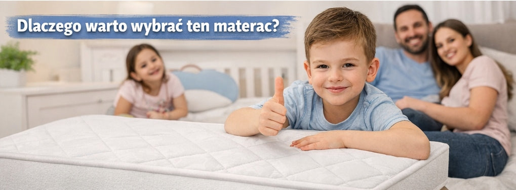 Mattress for cot 120x60 foam coconut children 60x120 cm for baby Manufacturer code MVPK.120X60X10
