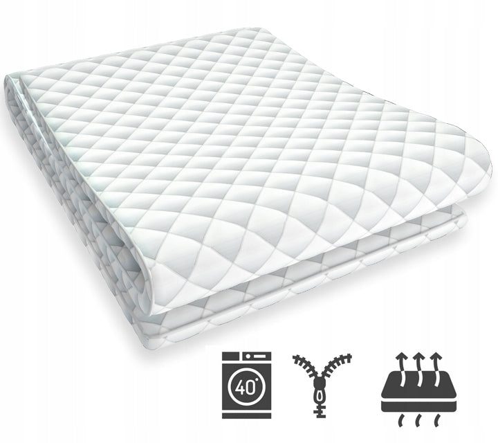 Mattress topper 130x200 PUR foam, Bed and couch cover, H3; Packaging status original