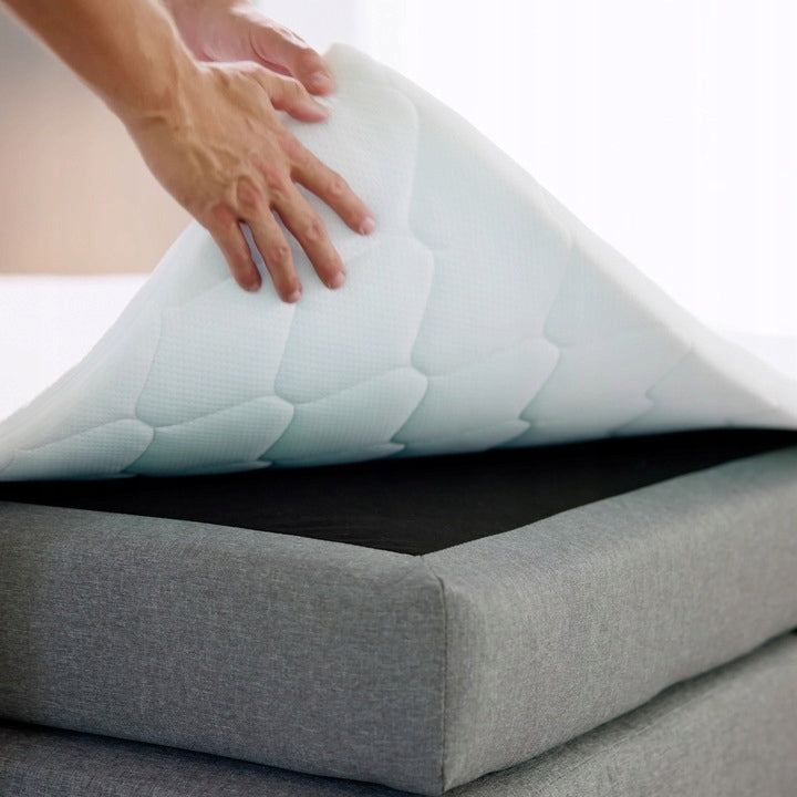 Mattress topper 140x200 foam PUR overlay CLASSIC L topper 5cm H2 Mattress height 5 cm