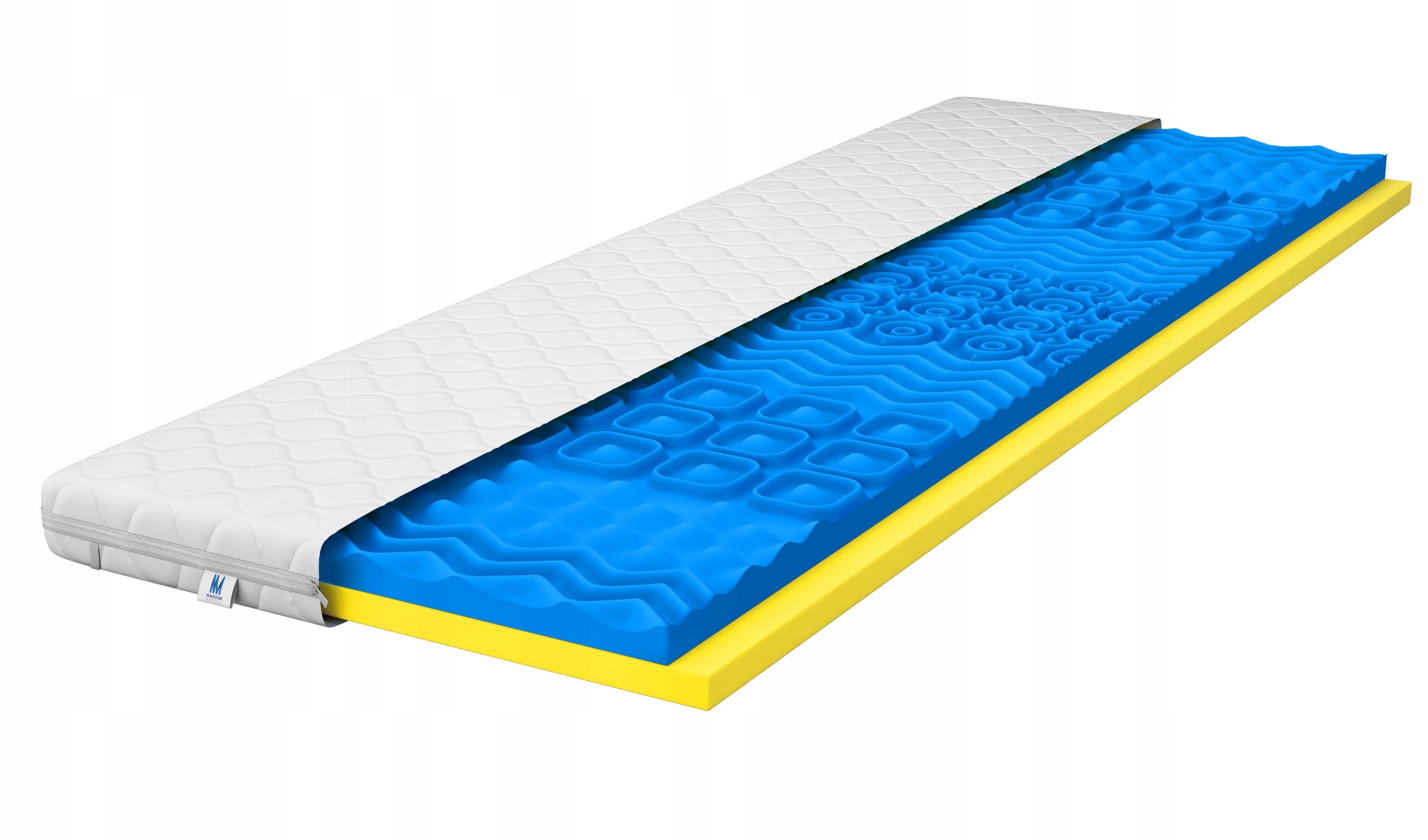 Mattress topper 160x200 massaging Topper comfortable 8cm for sofa H2 / H3 EAN (GTIN) 5903689151528