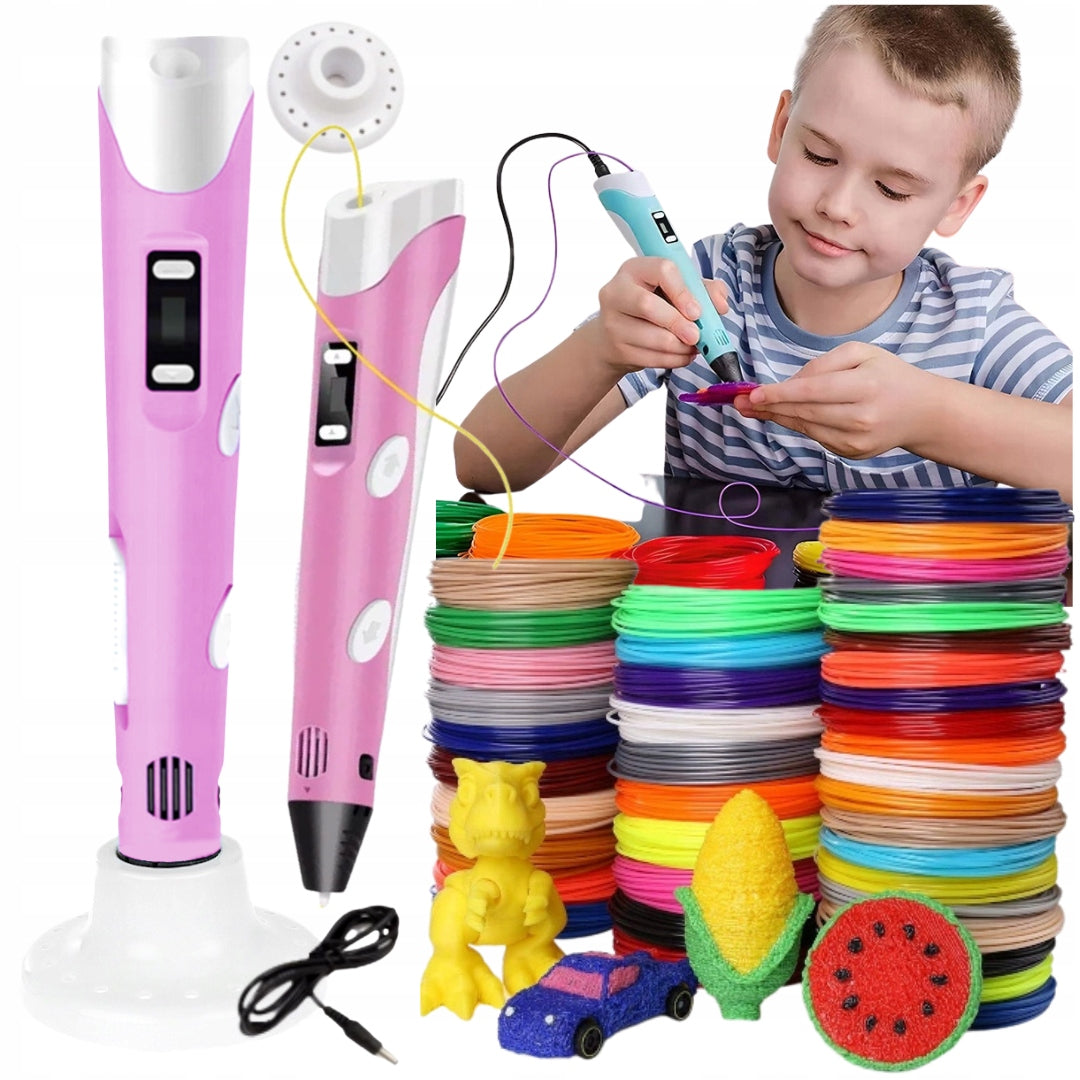 Max Pen Set 3d Gift For 5 6 7 8 Years Old + 209m