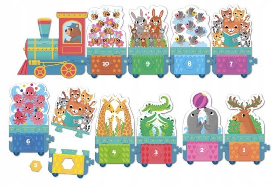 Maxi CIUCHCIA puzzle with numbers Granna Brand Granna