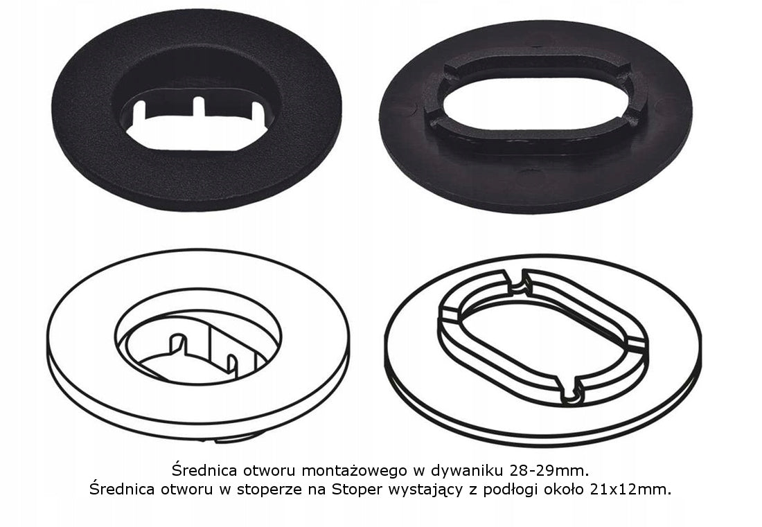 Mazda 3 2003-2009r. Black Velour Rugs - Economy Manufacturer's catalog number EPC210201