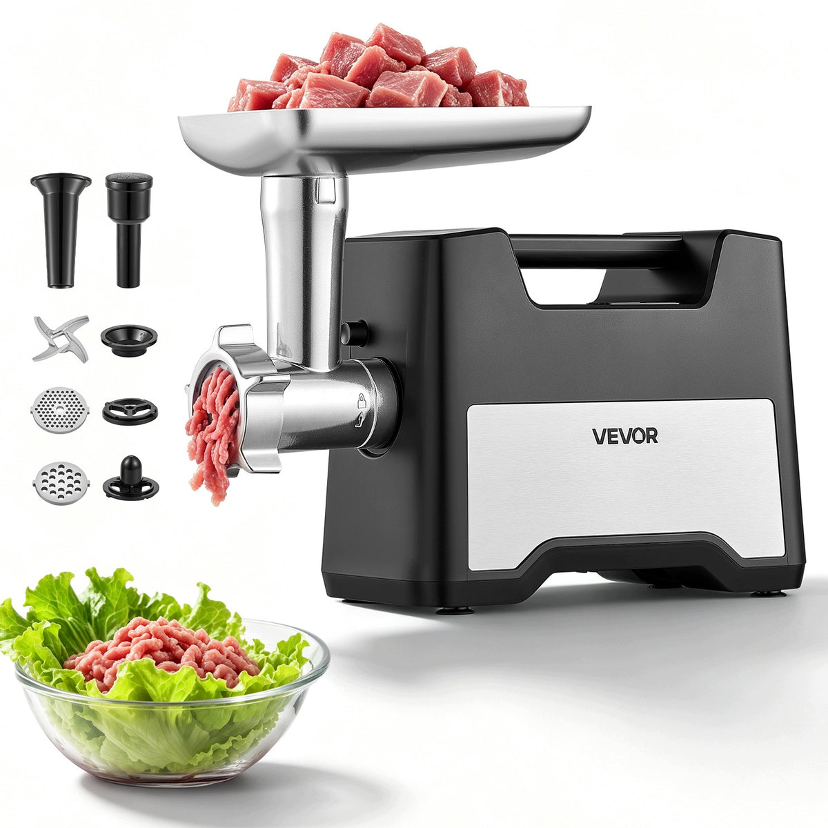 Meat Grinding Machine 1,5–2KG/Min Efficient Grinding and Easy Cleaning