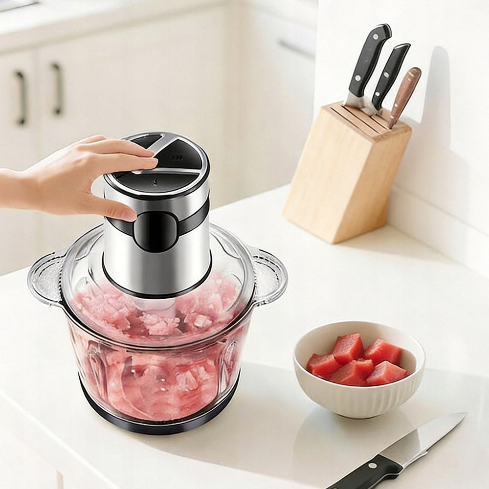 Meat Grinding Machine Electric Meat Grinder Strong Home Quiet Packaging status original