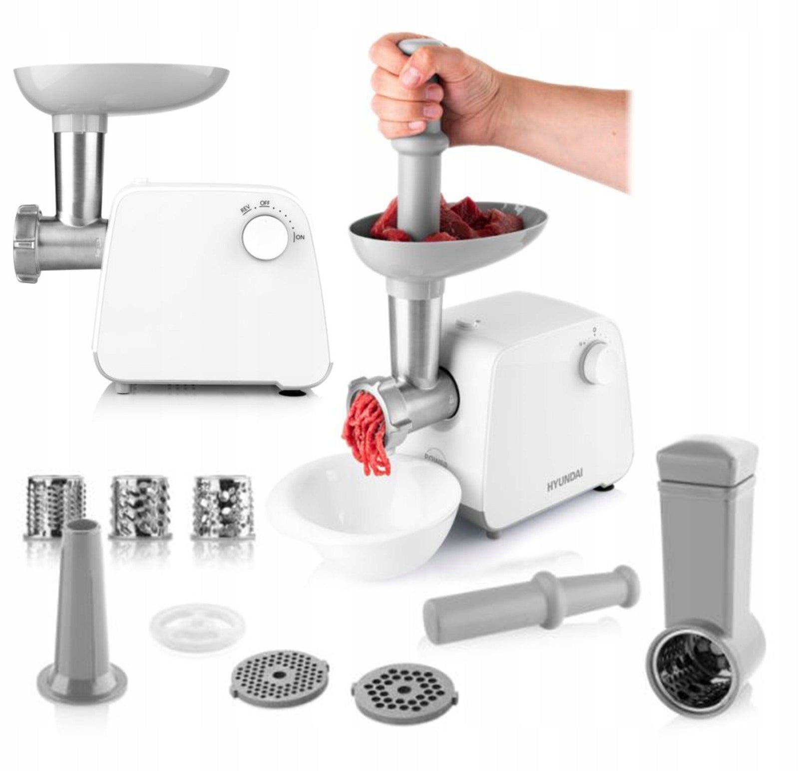 Meat Grinding Machine Vegetable Stuffer Sausage HYUNDAI EAN (GTIN) 8590393376926