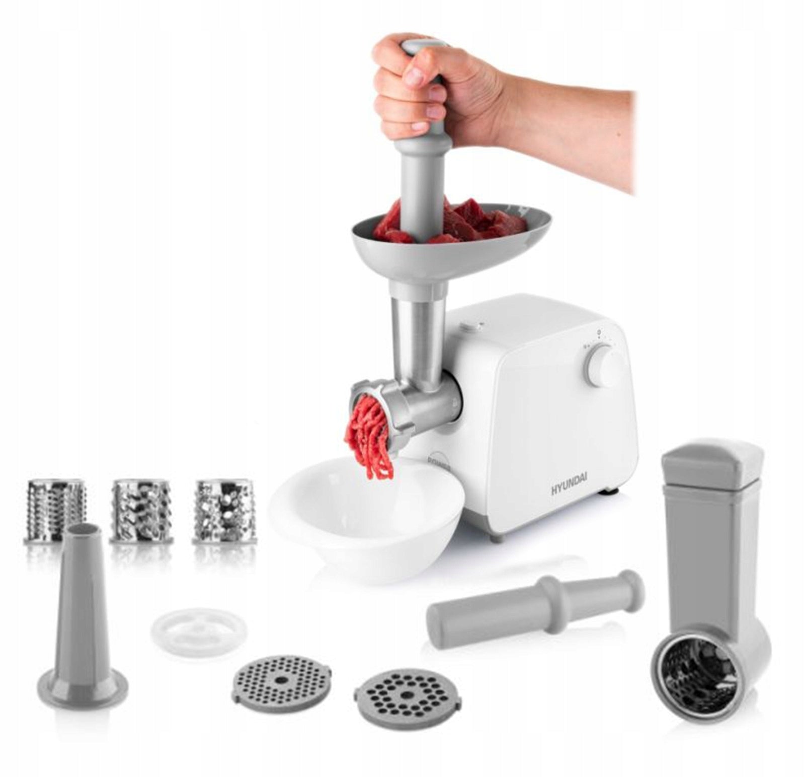 Meat Grinding Machine Vegetable Stuffer Sausage HYUNDAI