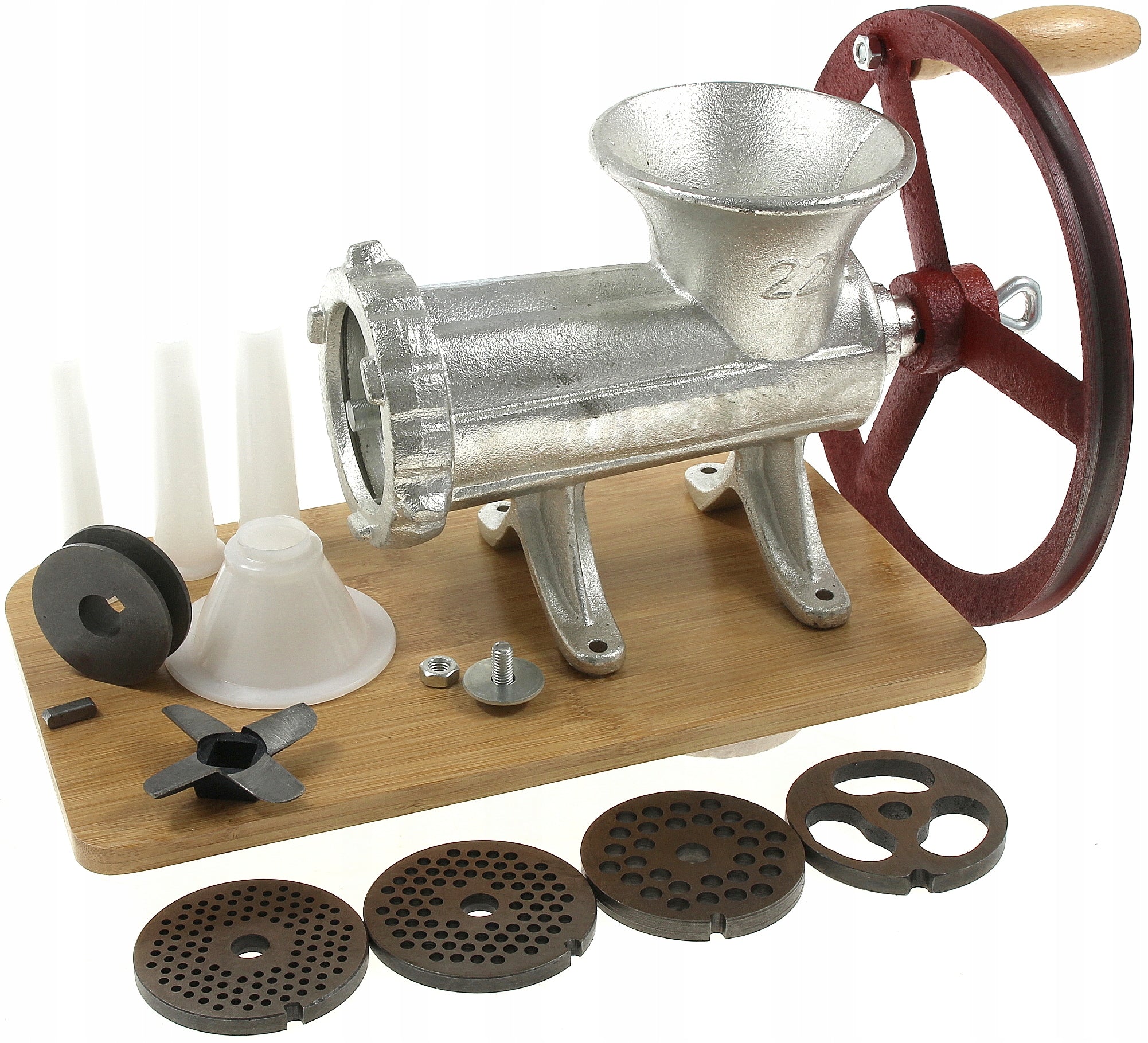 Meat Machine Stuffer Rossner 22# 4 Sita 3 Funnels