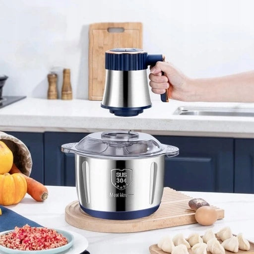 Meat Shredder Onion Vegetable Electric 500W FRUIT STRONG Steel 5L Packaging status original