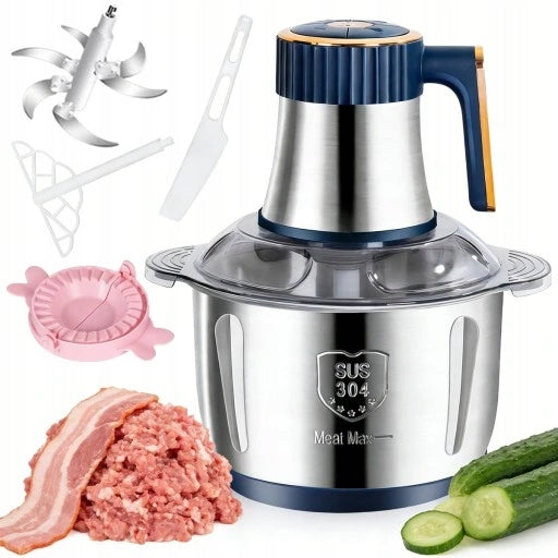 Meat Shredder Onion Vegetable Electric 500W FRUIT STRONG Steel 5L
