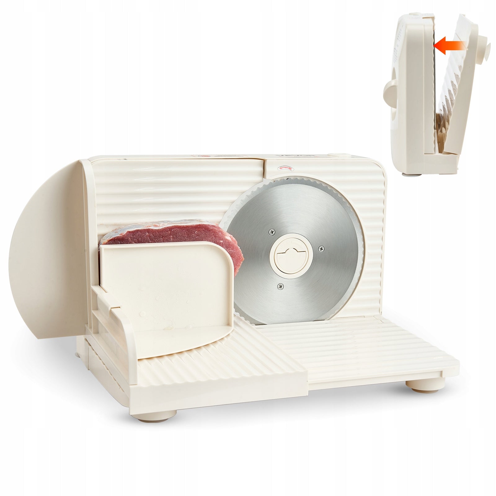 Meat Slicer Universal Electric 180W With 17CM Blade 0-15MM