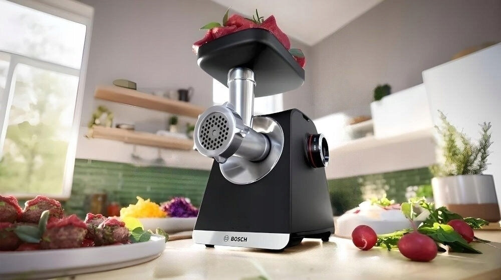 Meat grinder BOSCH MFWS682B Reverse gear yes