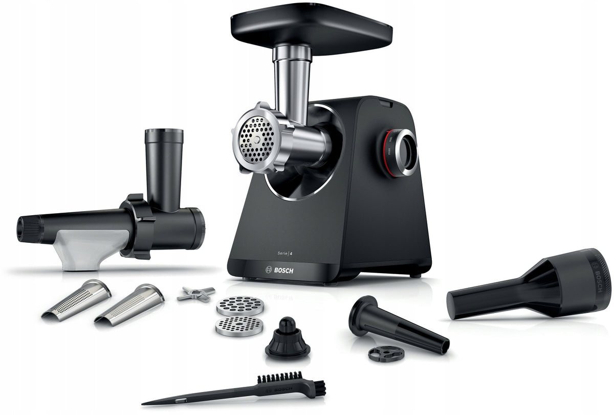 Meat grinder Bosch MFWS435B black 500W + Juicer