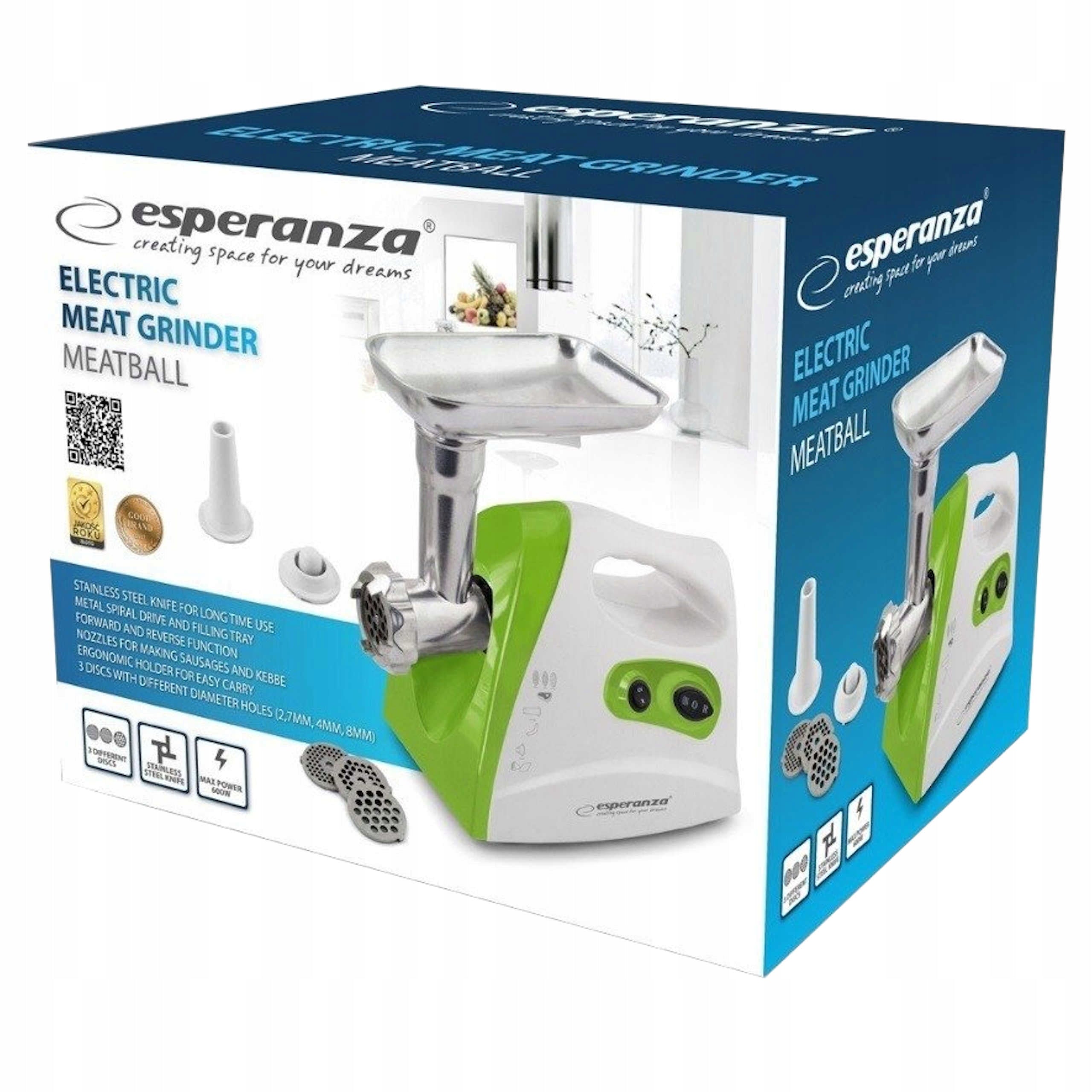 Meat grinder Esperanza EKM012G EAN (GTIN) 5901299917534