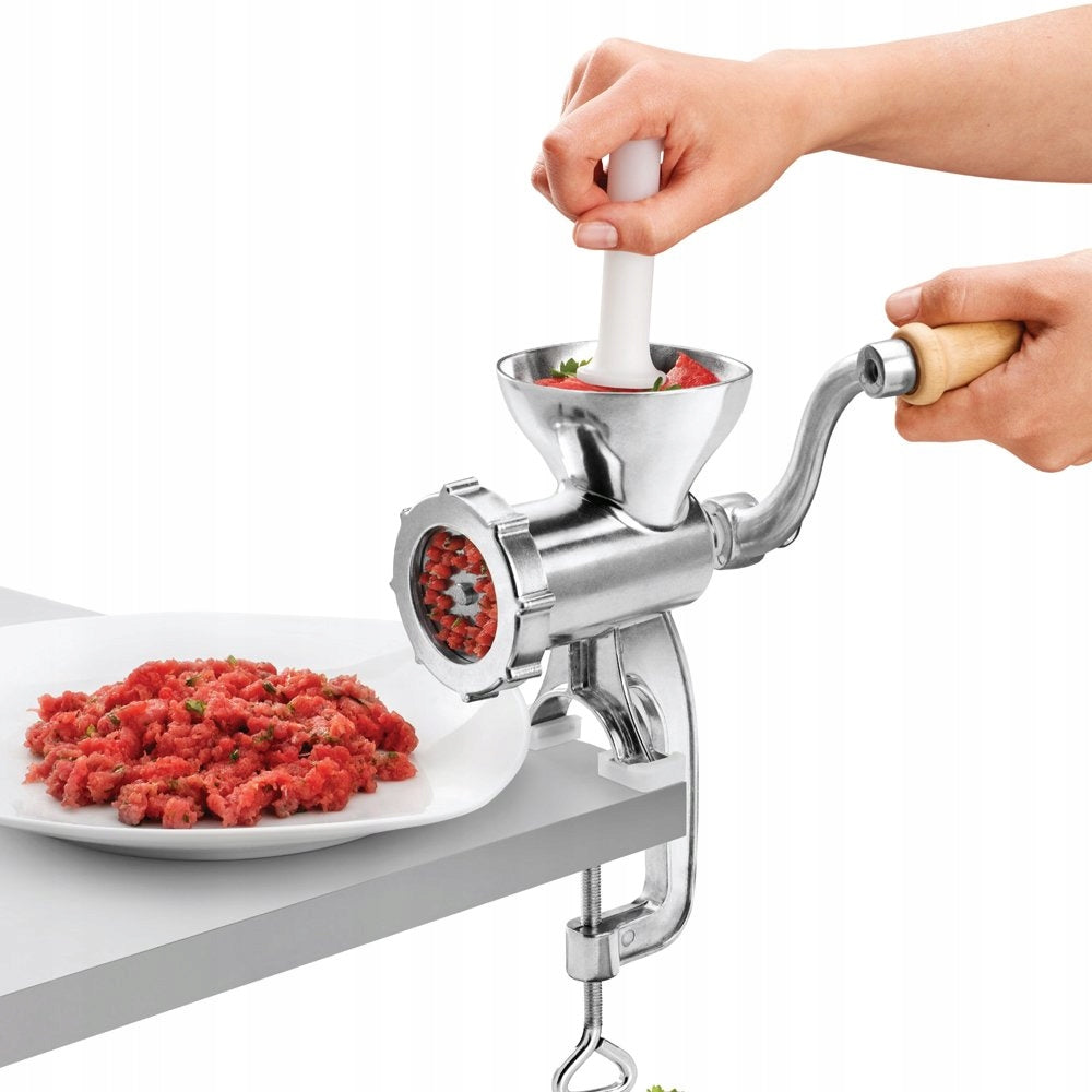 Meat grinder Metaltex Jack silver/grey Brand Metaltex