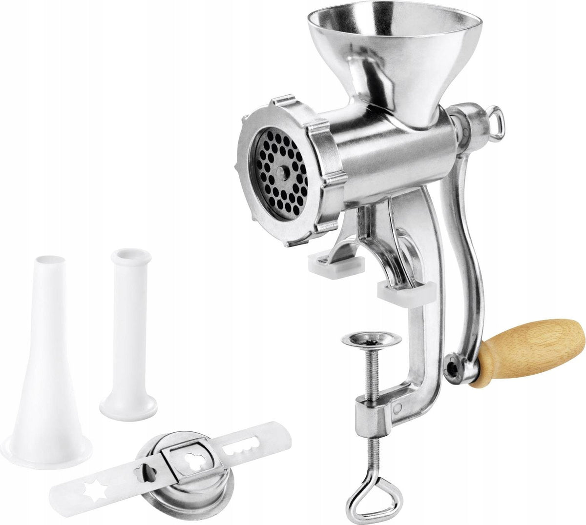 Meat grinder Metaltex Jack silver/grey