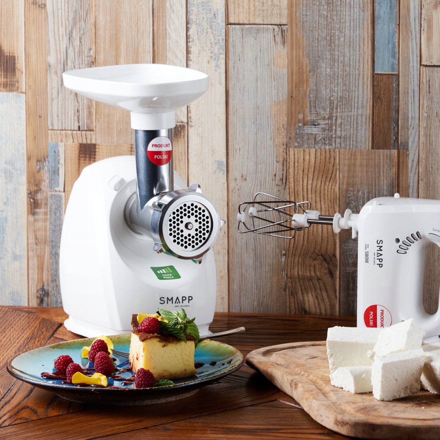 Meat grinder SMAPP 489.8 white 2000 W Model 489.8