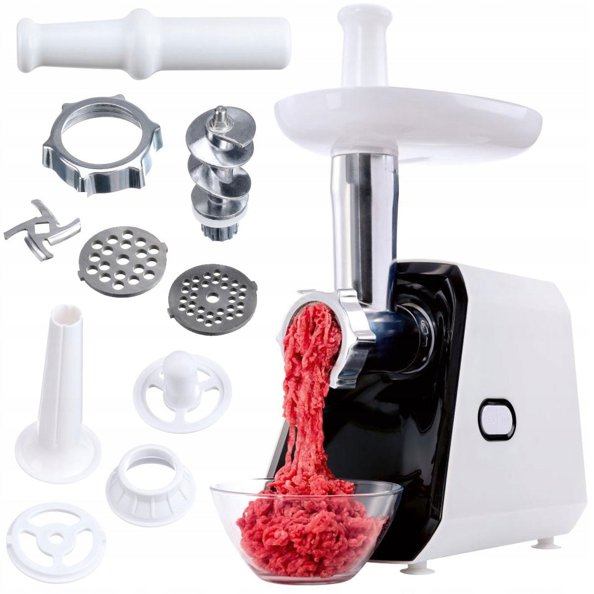 Meat grinder Silvercrest SFW 300 A1 white 300 W Manufacturer code 471795_2401